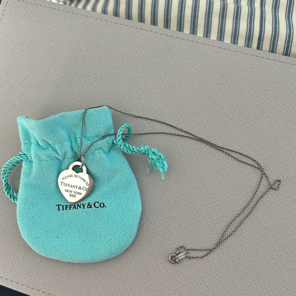 Tiffany & Co heart tag pendant (retired style)